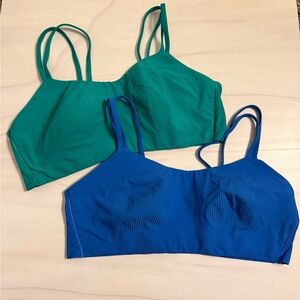 lululemon like a cloud ribbed sports bras